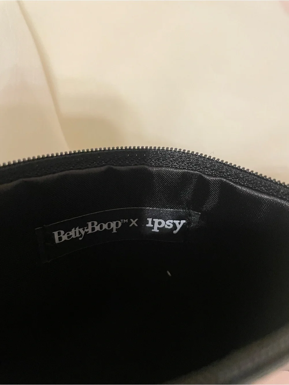 Betty Boop IPSY zippered bag